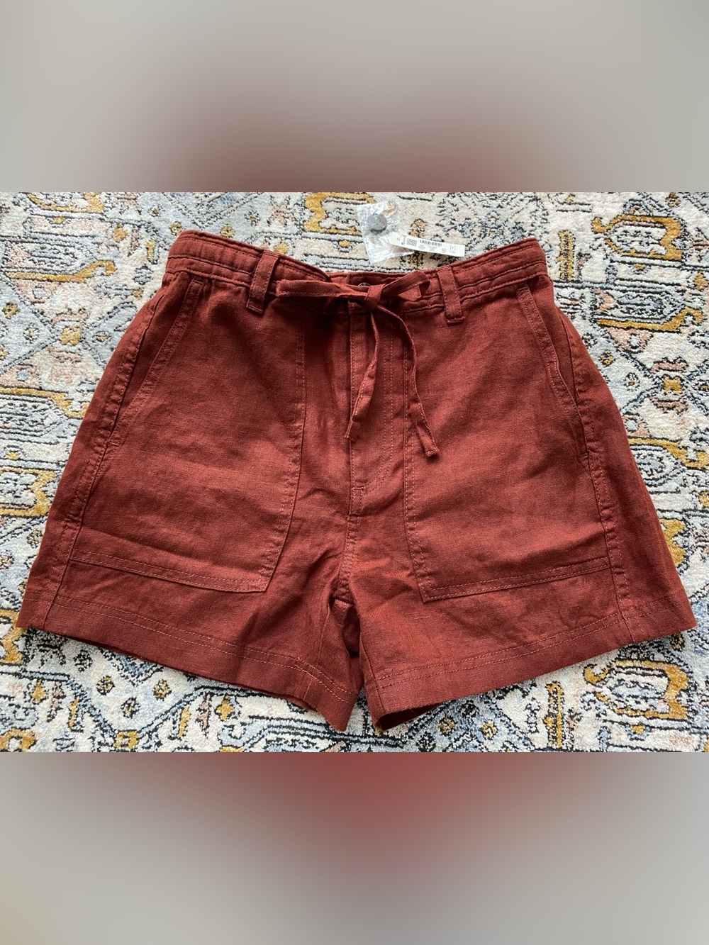Madewell Women's Drawstring Linen Shorts